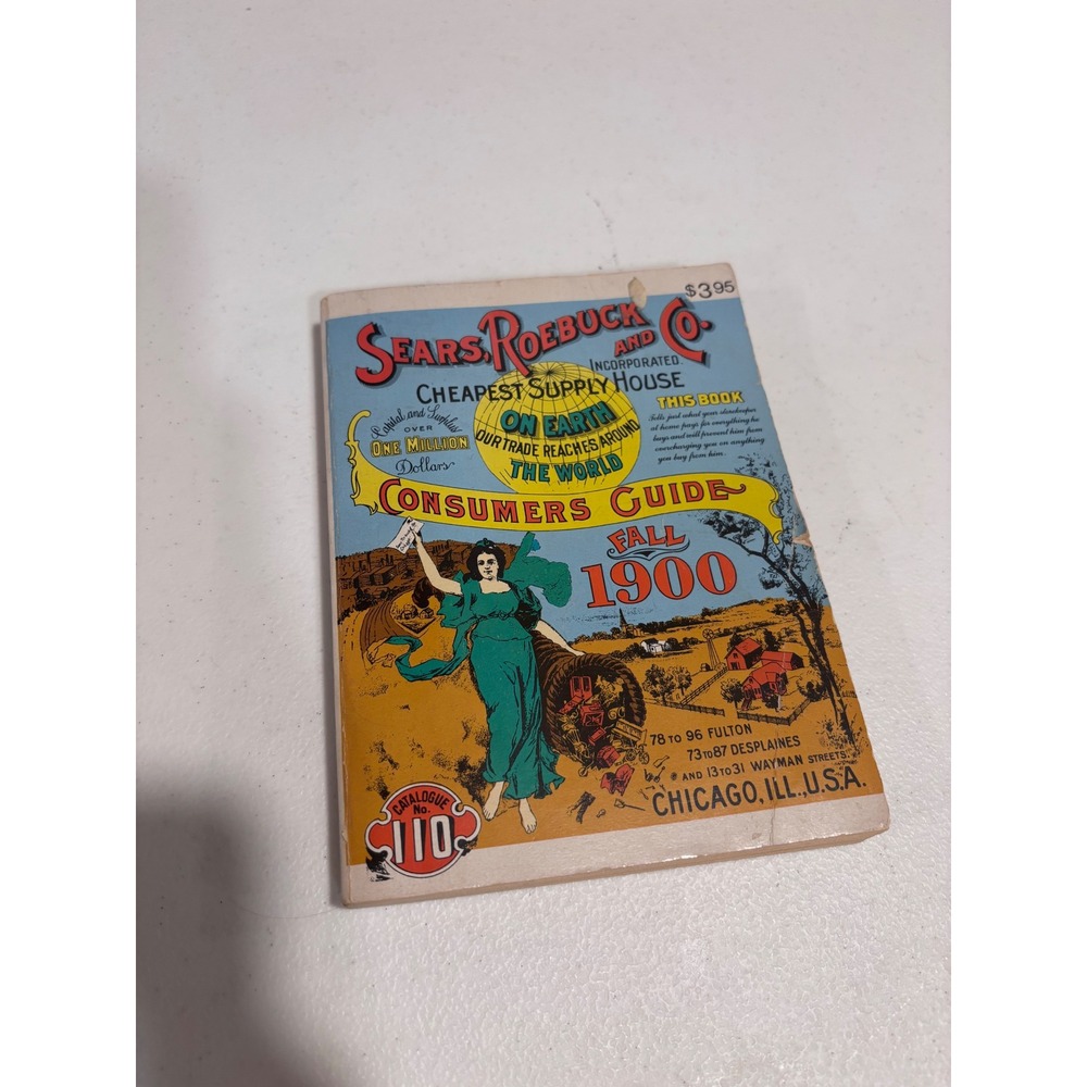 Sears Roebuck and Co Fall 1900 Consumers Guide Miniature Reproduction Catalogue
